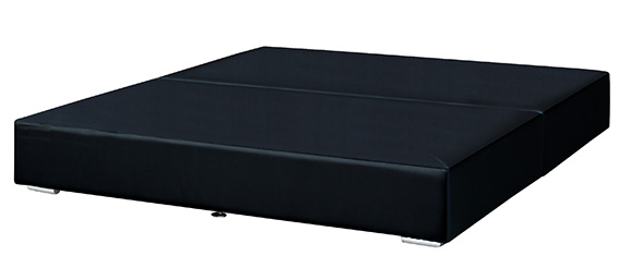 黑色6×7尺加長皮革厚床底 (A325L)｜床底｜太子居家嘉義門市