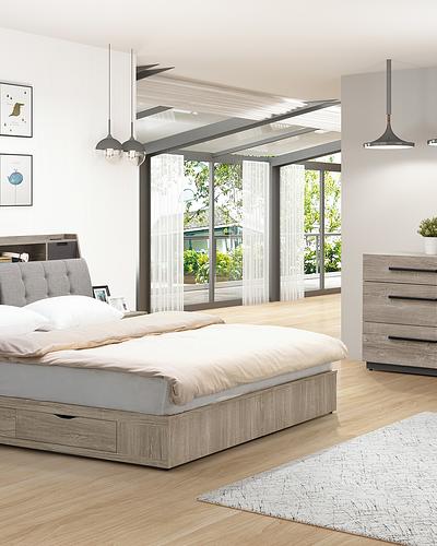 布拉格床頭櫃 (G204)｜床頭櫃｜太子居家嘉義門市